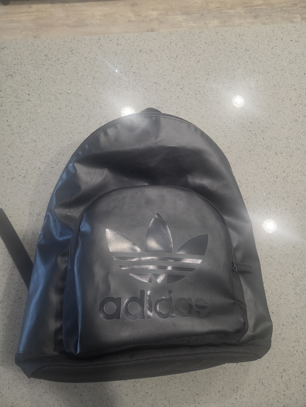 Adidas Black Trefoil Backpack - Men's Everyday Bag